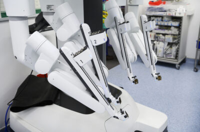 Folded up robot equipment