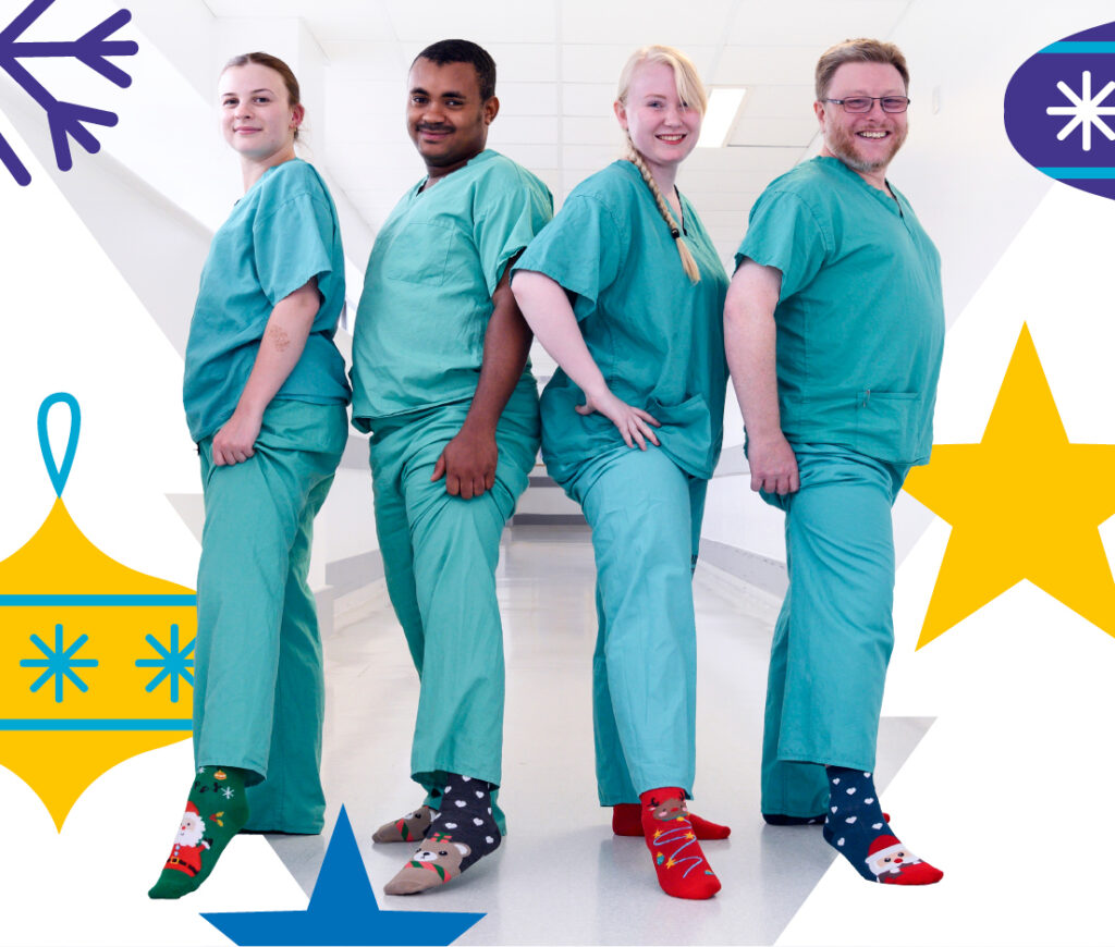 Save the date! Support our Festive Sock Day